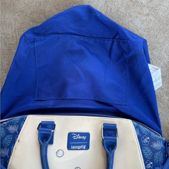 Loungefly Disney Stitch Bubbles Satchel Handbag Purse *FLAWED - Picture 5 of 5